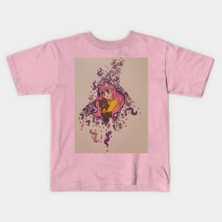 Pretty Kitty in Pink Kids T-Shirt